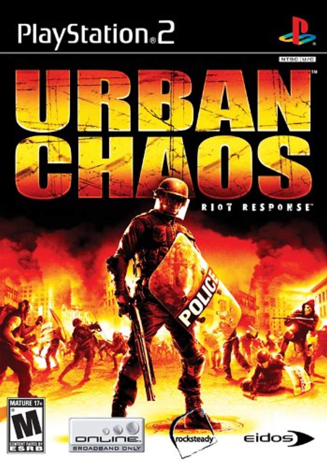 URBAN CHAOS  北米版　PlayStation Urban Chaos Riot Response - PlayStation 2 : Artist Not Provided